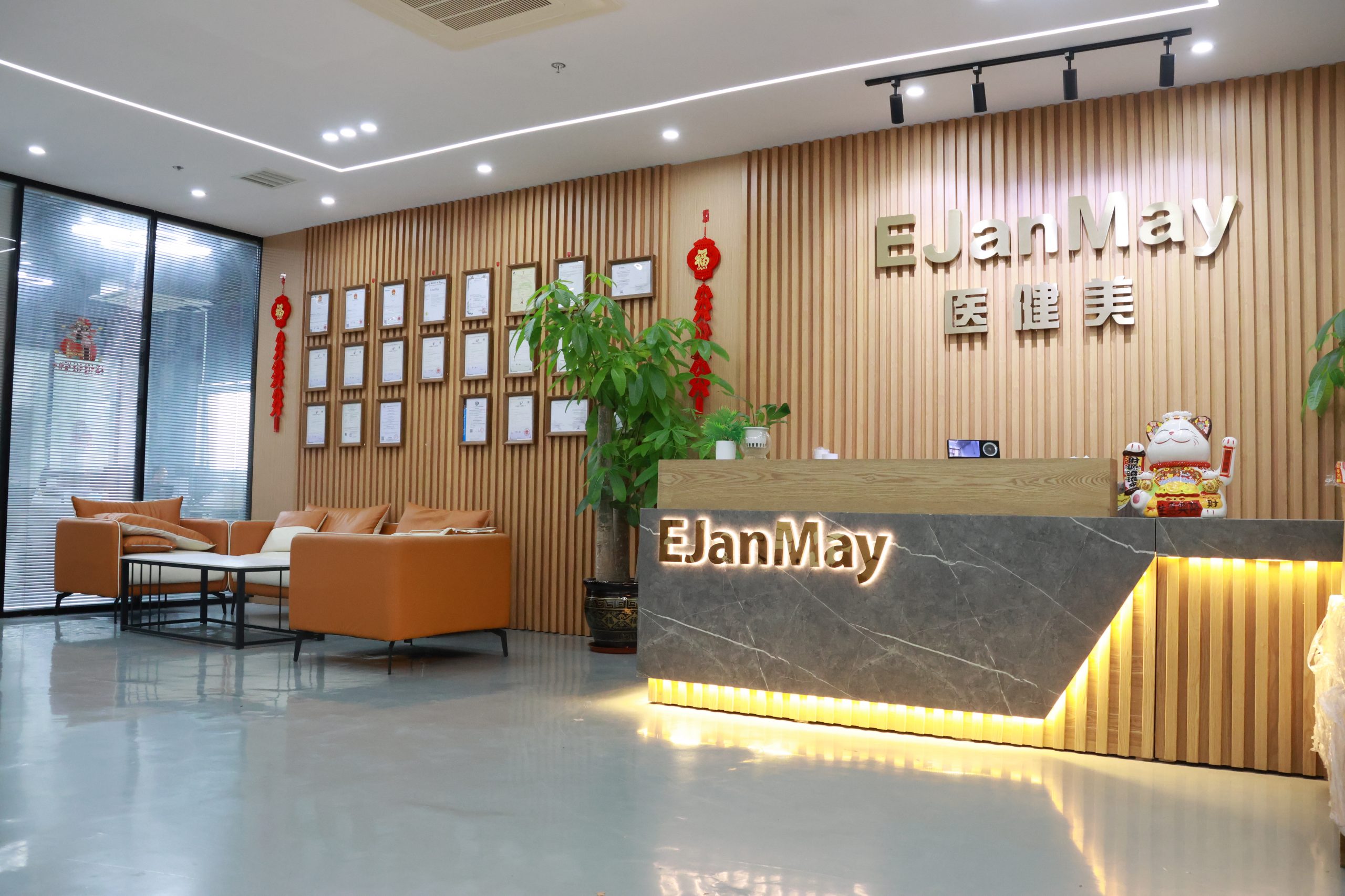EJanMay high-speed hair dryer factory in Shenzhen, China