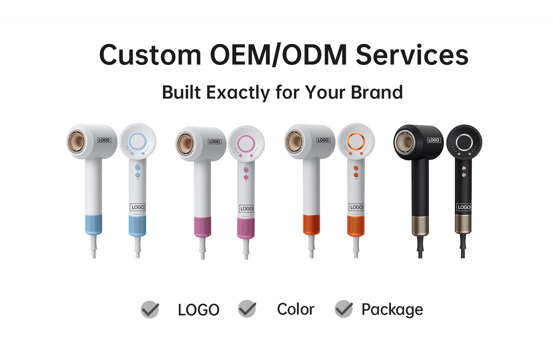 EJanMay M5 hair dryer product configuration